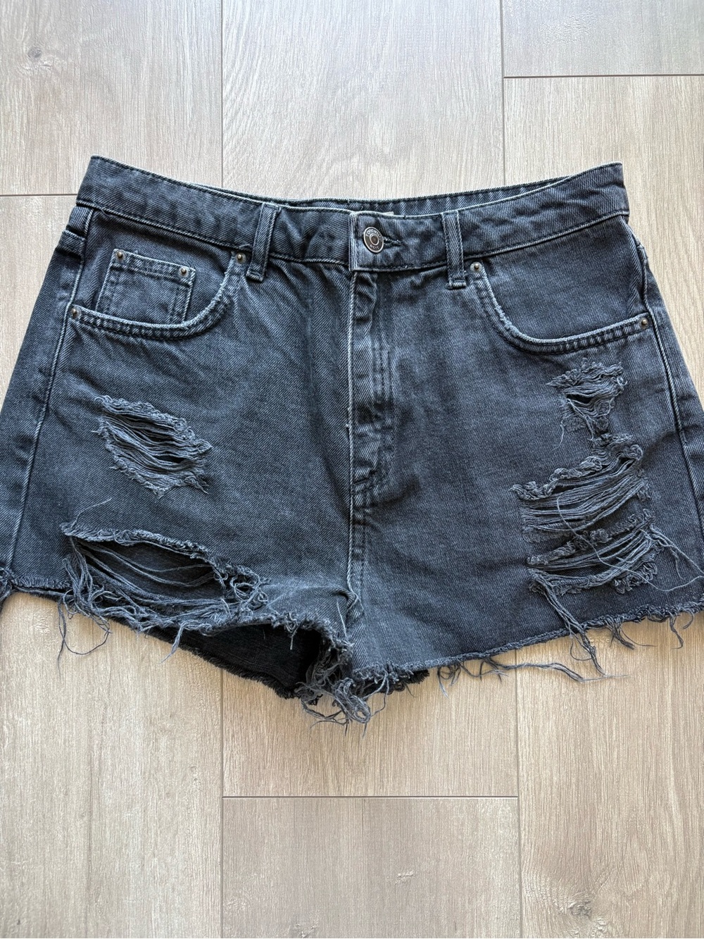 Top Shop Moto Shorts